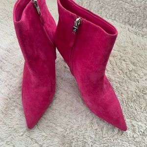 Sam Edelman pink booties
